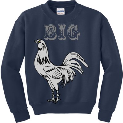 Big Cock Rooster Kids Sweatshirt