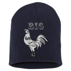 Big Cock Rooster Short Acrylic Beanie