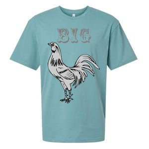 Big Cock Rooster Sueded Cloud Jersey T-Shirt