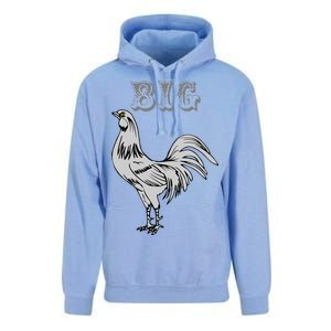 Big Cock Rooster Unisex Surf Hoodie