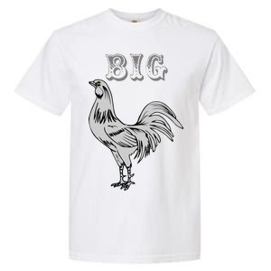 Big Cock Rooster Garment-Dyed Heavyweight T-Shirt