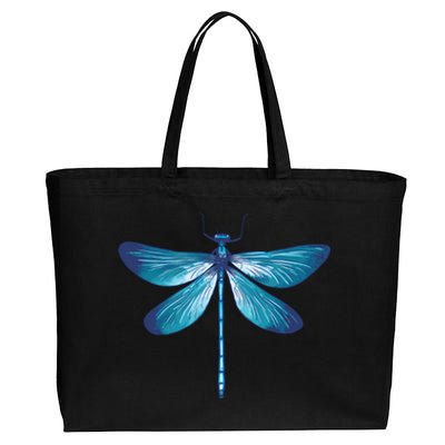 Big Dragonfly Cotton Canvas Jumbo Tote