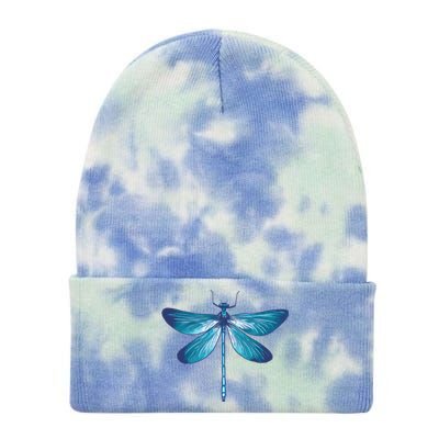 Big Dragonfly Tie Dye 12in Knit Beanie