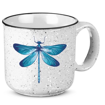 Big Dragonfly 15oz Campfire Ceramic Mug