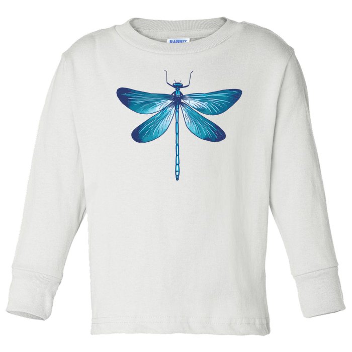 Big Dragonfly Toddler Long Sleeve Shirt