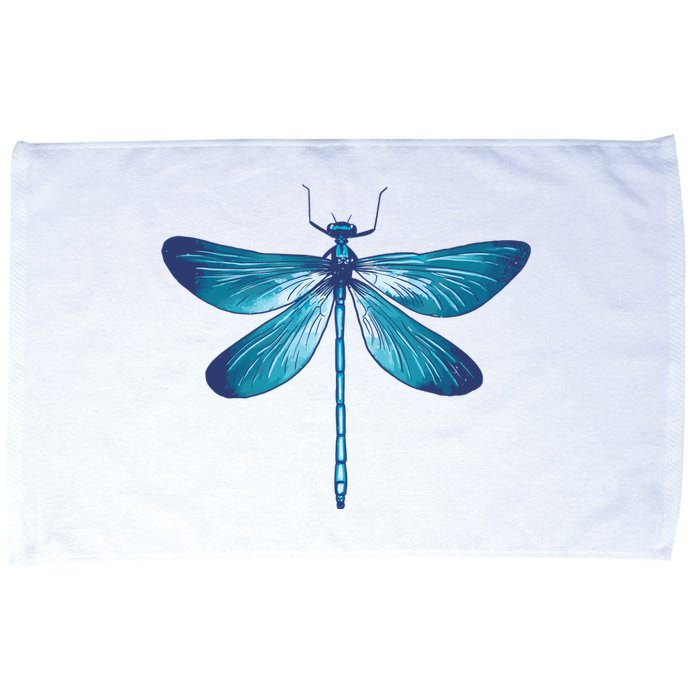 Big Dragonfly Microfiber Hand Towel