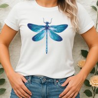 Big Dragonfly Womens T-Shirt