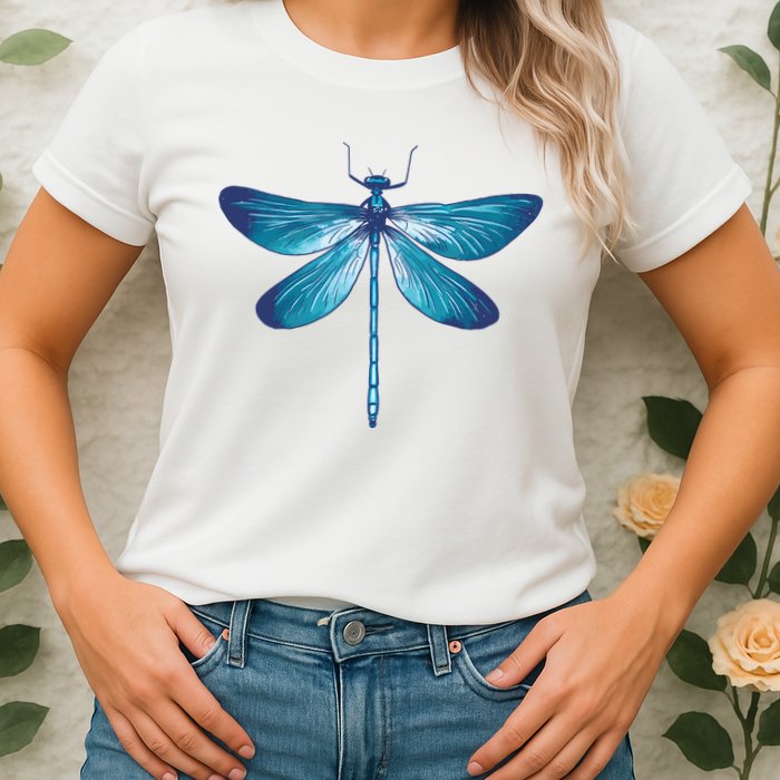 Big Dragonfly Womens T-Shirt