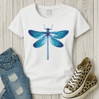 Big Dragonfly Womens T-Shirt