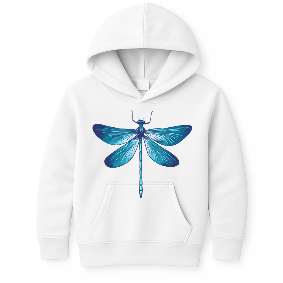 Big Dragonfly Kids Hoodie