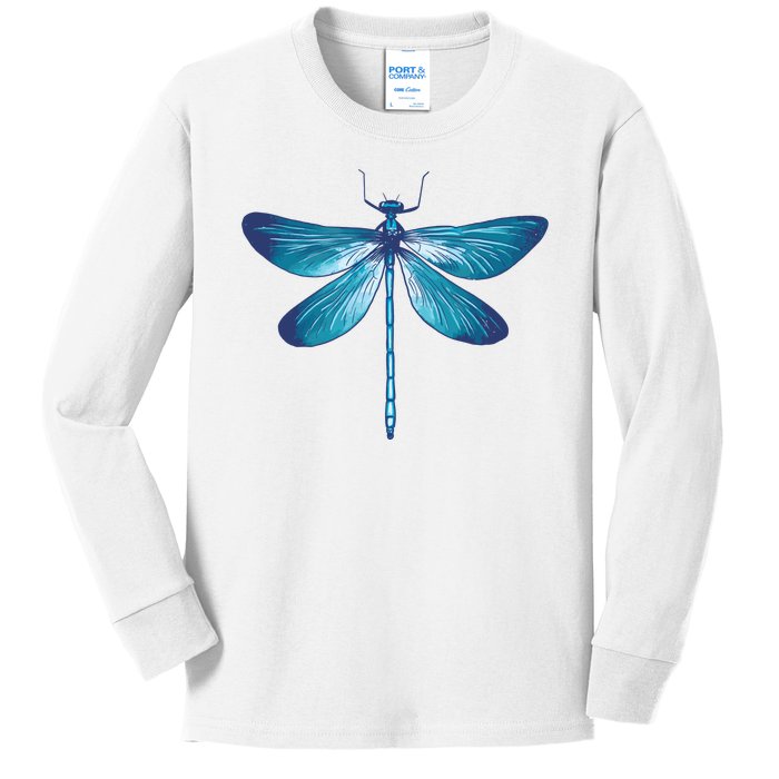 Big Dragonfly Kids Long Sleeve Shirt