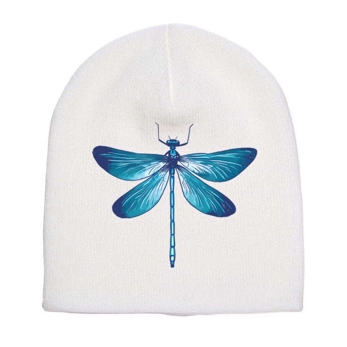 Big Dragonfly Short Acrylic Beanie