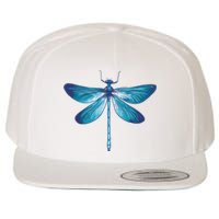 Big Dragonfly Wool Snapback Cap