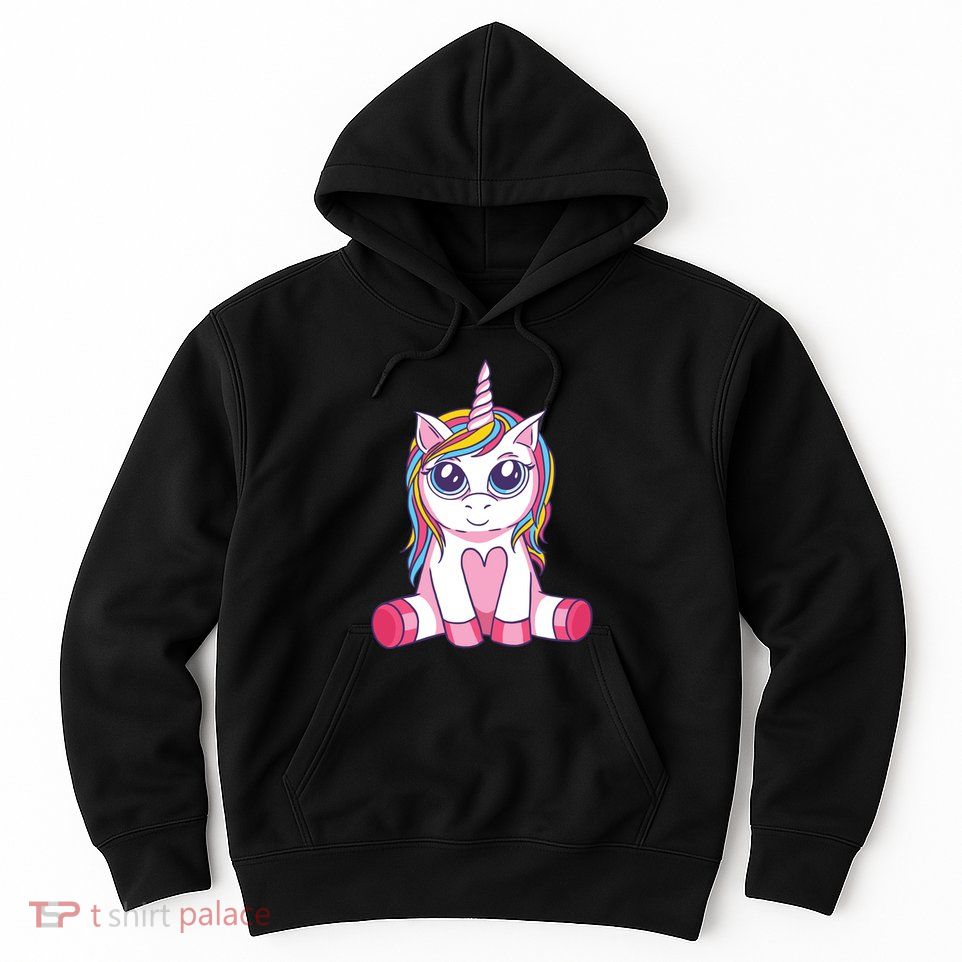 Big Eyed Unicorn Hoodie