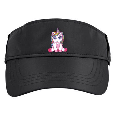 Big Eyed Unicorn Adult Drive Performance Visor