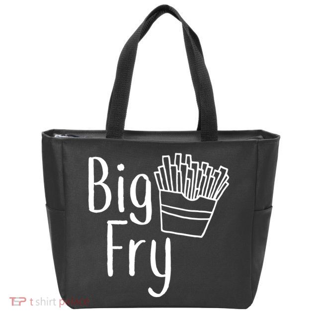 Big Fry Zip Tote Bag