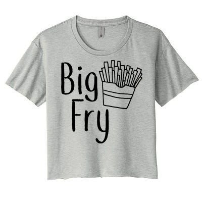 Big Fry Women's Crop Top Tee