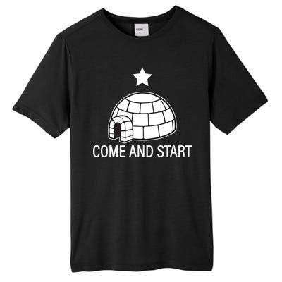 Big Igloo Boogaloo Come And Start Tall Fusion ChromaSoft Performance T-Shirt