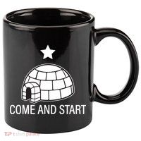 Big Igloo Boogaloo Come And Start 11oz C Handle Ceramic Mug