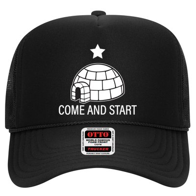 Big Igloo Boogaloo Come And Start Trucker Hat