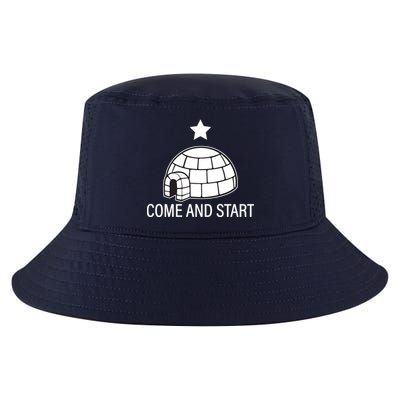 Big Igloo Boogaloo Come And Start Cool Comfort Performance Bucket Hat
