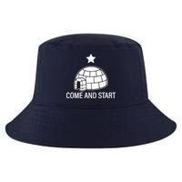 Big Igloo Boogaloo Come And Start Cool Comfort Performance Bucket Hat