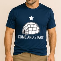 Big Igloo Boogaloo Come And Start Cooling Performance Crew T-Shirt