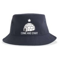 Big Igloo Boogaloo Come And Start Sustainable Bucket Hat
