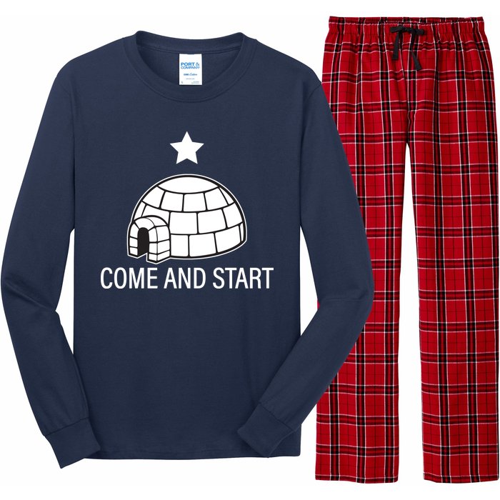 Big Igloo Boogaloo Come And Start Long Sleeve Pajama Set