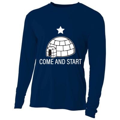 Big Igloo Boogaloo Come And Start Cooling Performance Long Sleeve Crew