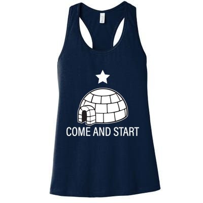 Big Igloo Boogaloo Come And Start Womens Tank Top