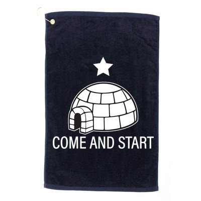 Big Igloo Boogaloo Come And Start Golf Towel
