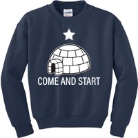 Big Igloo Boogaloo Come And Start Kids Sweatshirt