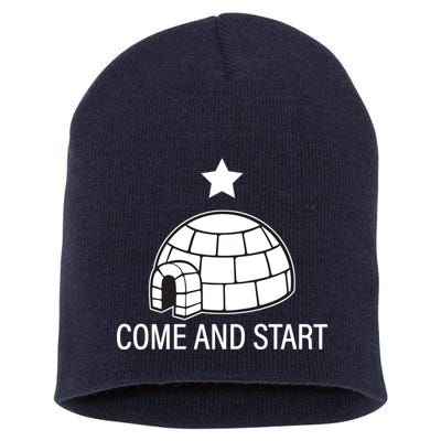 Big Igloo Boogaloo Come And Start Short Acrylic Beanie