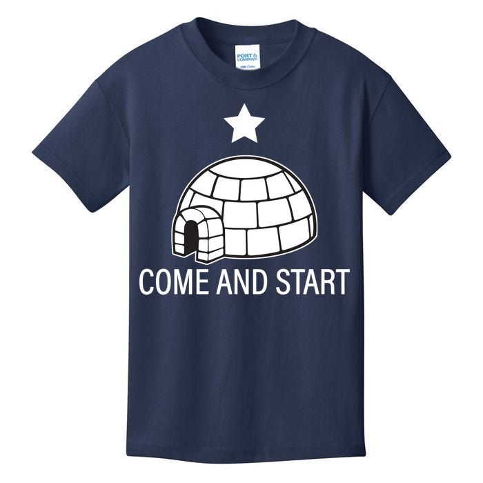 Big Igloo Boogaloo Come And Start Kids T-Shirt