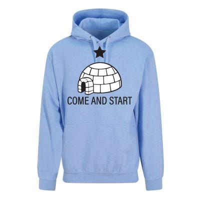 Big Igloo Boogaloo Come And Start Unisex Surf Hoodie