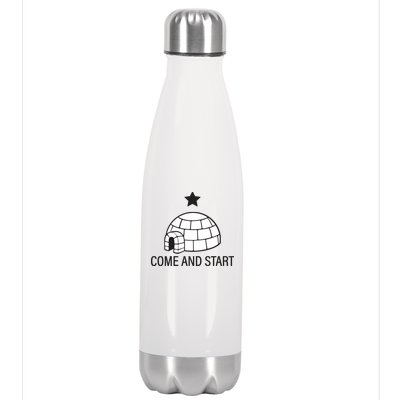 Big Igloo Boogaloo Come And Start Stainless Steel Insulated Water Bottle