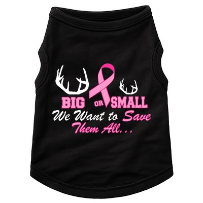 Big Or Small Want To Save Them All Breast Cancer Racks Doggie Tank