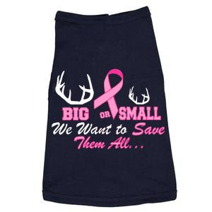 Big Or Small Want To Save Them All Breast Cancer Racks Doggie Tank