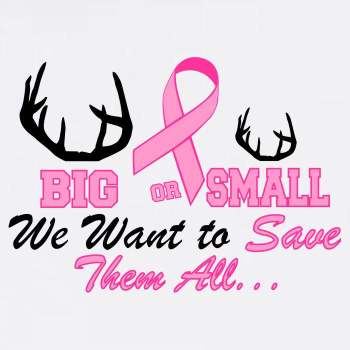 Big Or Small Want To Save Them All Breast Cancer Racks Garment-Dyed Sweatshirt