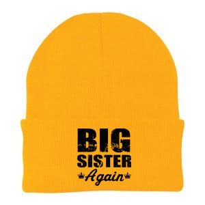 Big Sister Again Knit Cap Winter Beanie