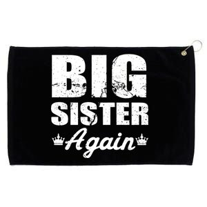 Big Sister Again Grommeted Golf Towel