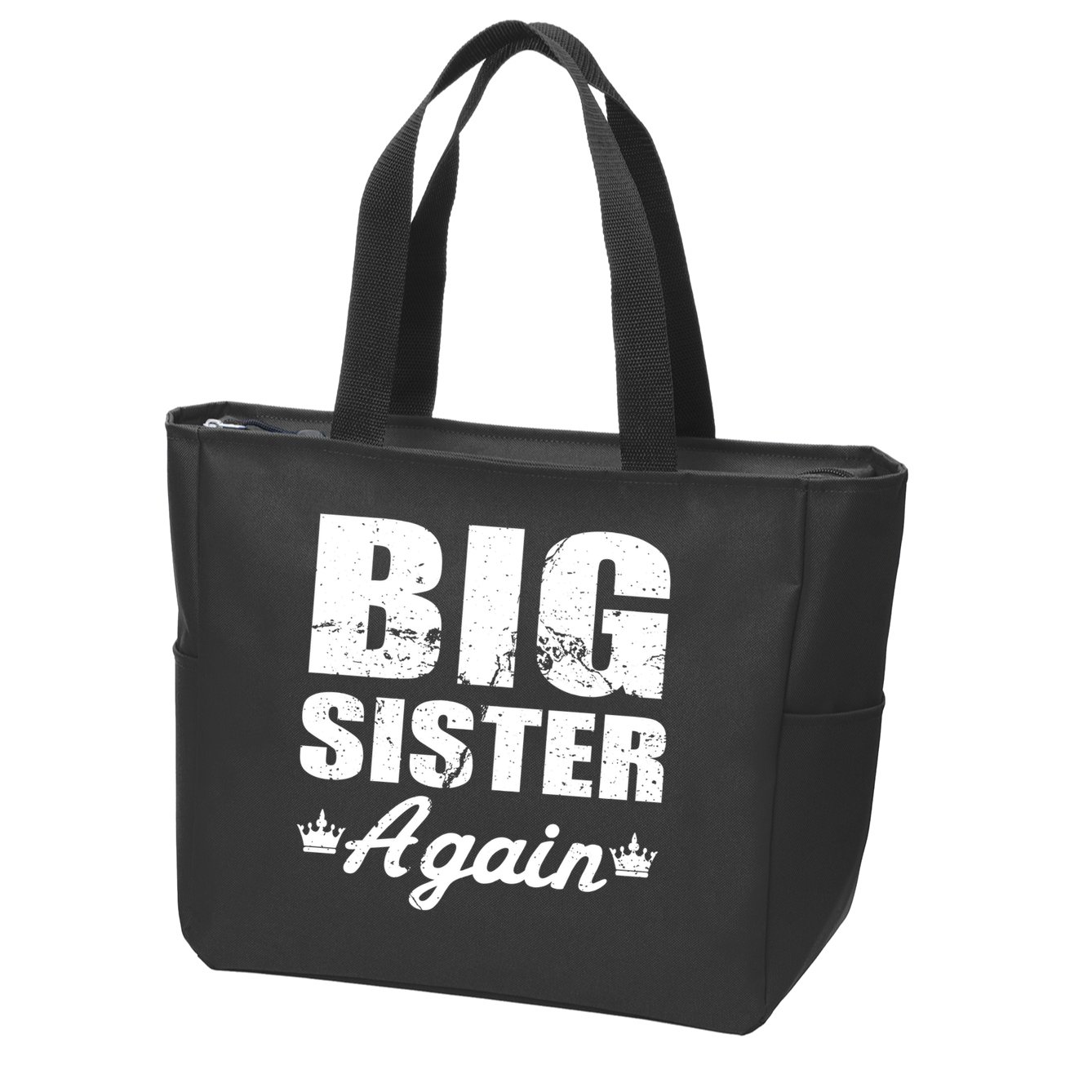 Big Sister Again Zip Tote Bag
