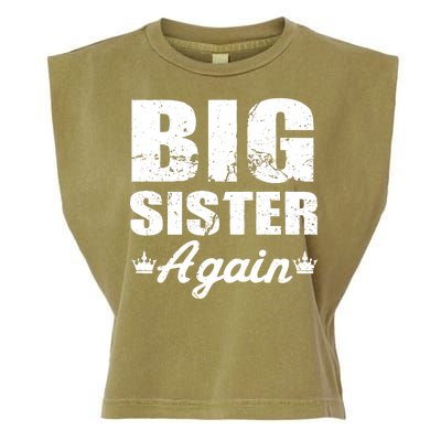 Big Sister Again Garment-Dyed Women's Muscle Tee