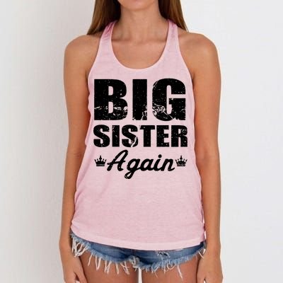 Big Sister Again Women's Knotted Racerback Tank