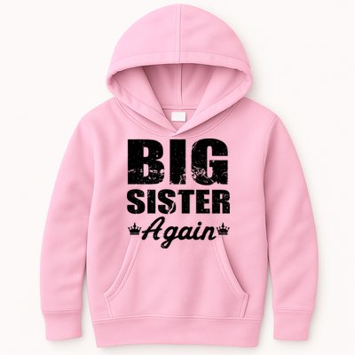 Big Sister Again Kids Hoodie
