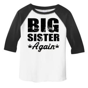 Big Sister Again Toddler Fine Jersey T-Shirt