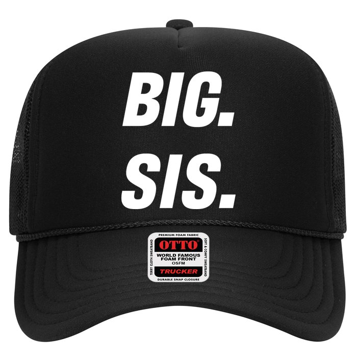 Big Sister Announcement Big Sis Trucker Hat