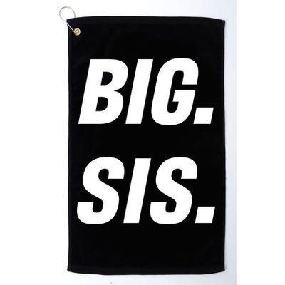 Big Sister Announcement Big Sis Golf Towel