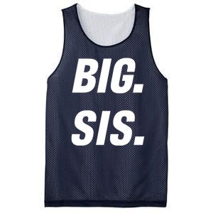 Big Sister Announcement Big Sis Mesh Reversible Basketball Jersey Tank